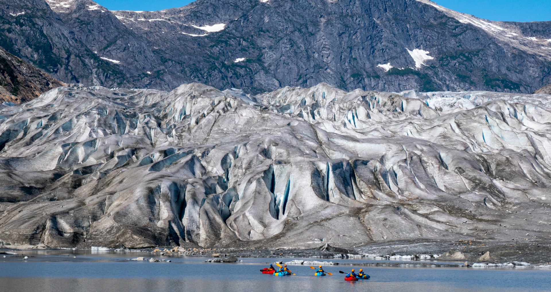 Fly-In Glacier Hike and Packraft image