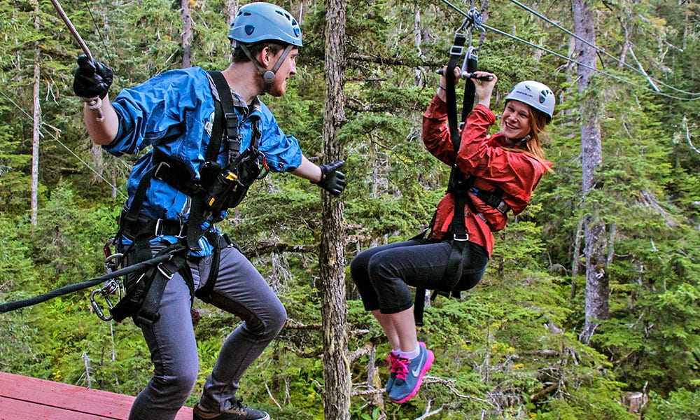 Alaska's Ultimate Canopy Expedition & Juneau Zip Line Tour