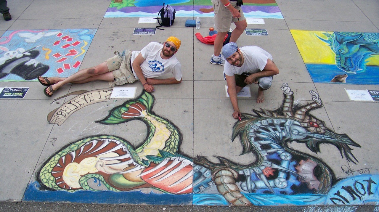 Perry Chalk Art Festival Explore Genesee Valley