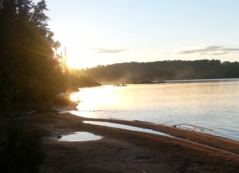 quetico provincial park - dawson trail campgrounds heart
