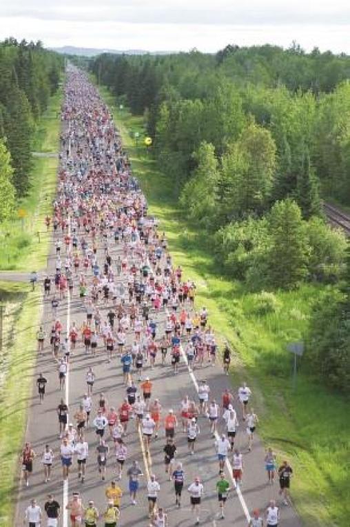 Grandma's Marathon, Duluth, Minnesota Heart of the Continent