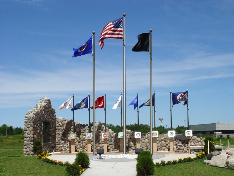Iron Range Veterans Memorial in Chisholm Heart of the Continent