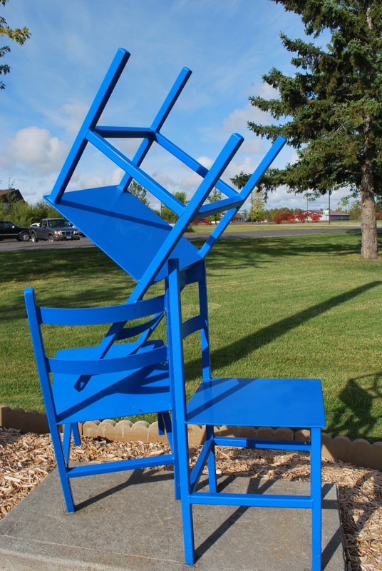 Outdoor Art at Rainy River Community College Heart of the Continent