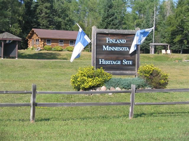 Finland Minnesota Historical Site Heart of the Continent