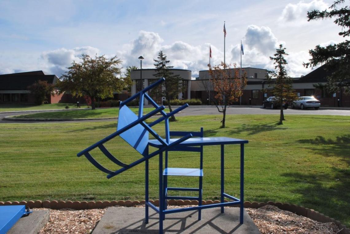 Outdoor Art at Rainy River Community College | Heart of the Continent