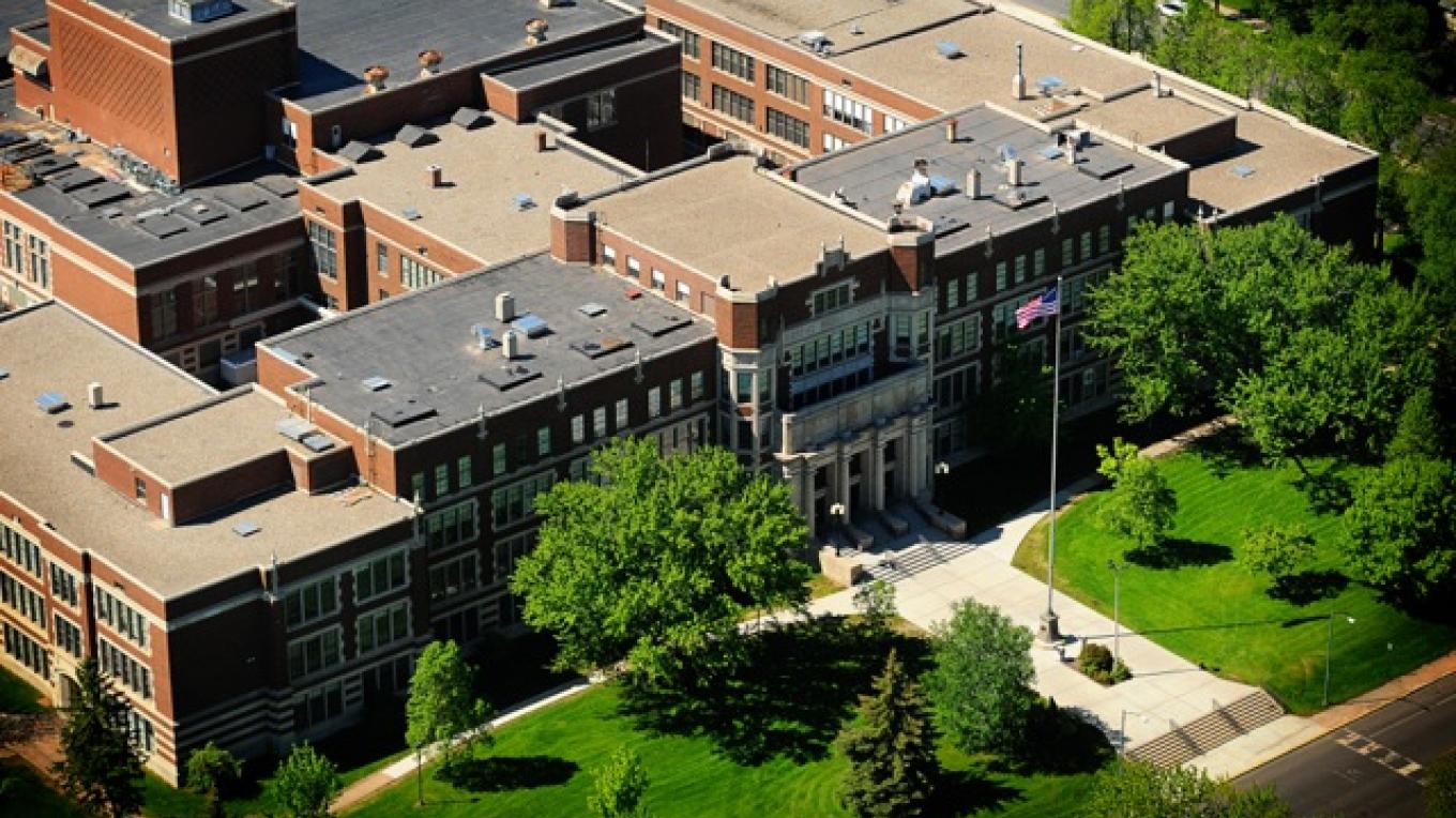Historic Hibbing High School Heart of the Continent