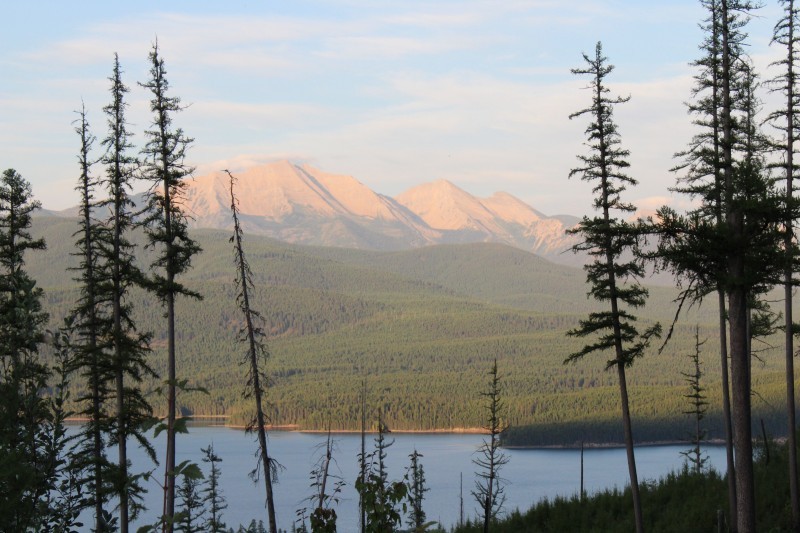 Hungry Horse Reservoir Scenic Loop  Hungry Horse, Montana  Crown of the Continent Geotourism
