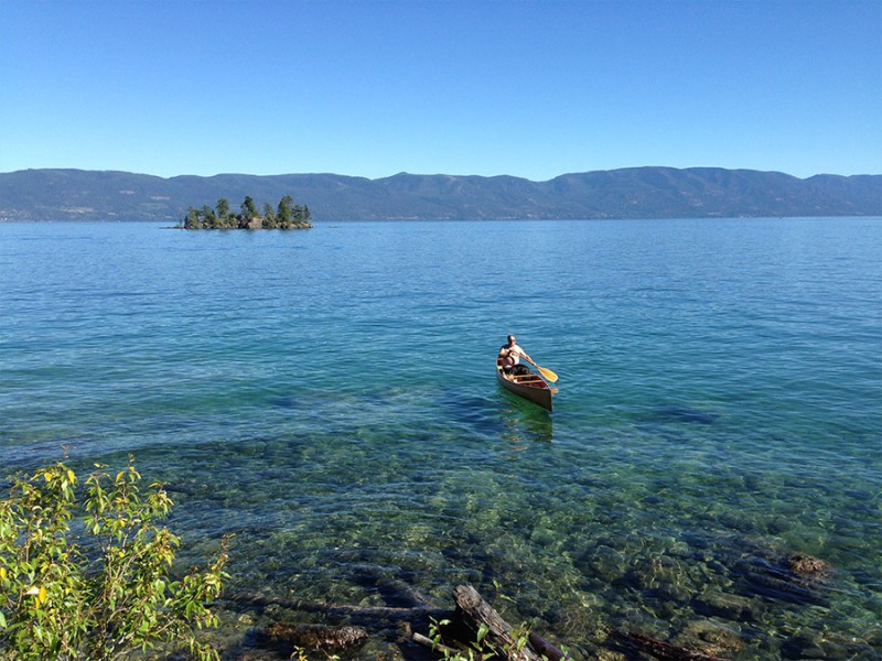 West Shore State Park Campground Lakeside, Montana Crown of the