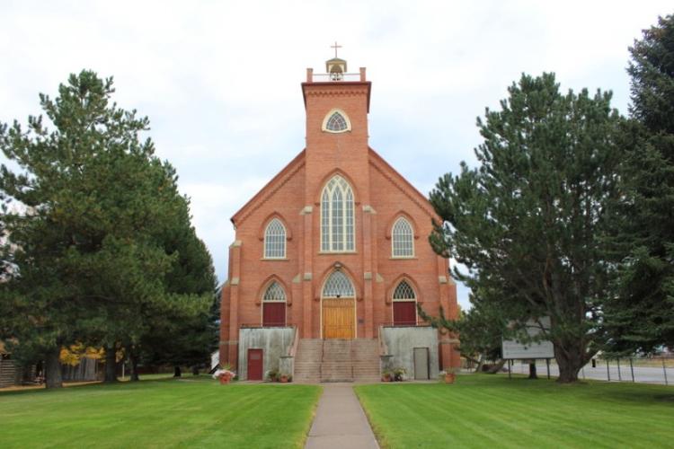 St. Ignatius Mission Church St. Ignatius, Montana Crown of the