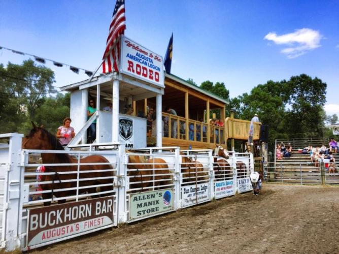 Augusta American Legion Rodeo Augusta, Montana Crown of the