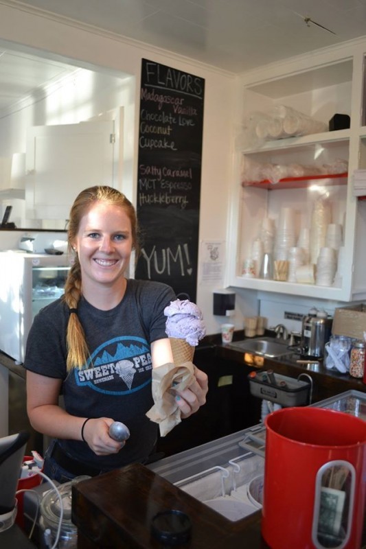 Sweet Peaks Ice Cream Kalispell, Montana Crown of the Continent