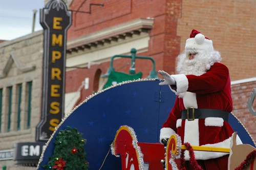 Santa Claus Parade Fort Macleod, Alberta Crown of the Continent