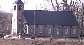 Holy Family Mission Browning, Montana Crown of the Continent Geotourism
