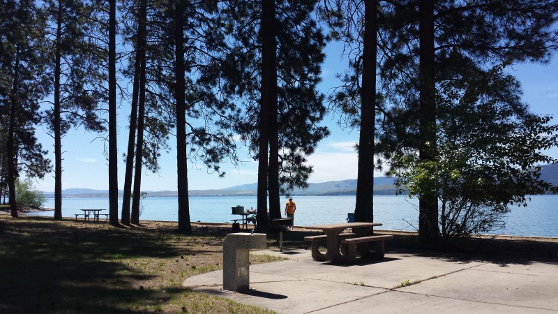 Finley Point State Park Campground Polson, Montana Crown of the