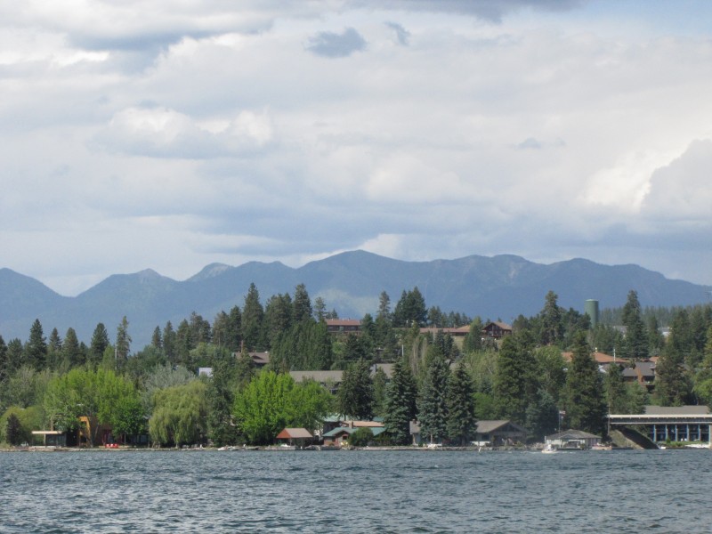 Wayfarers State Park Campground Bigfork, Montana Crown of the