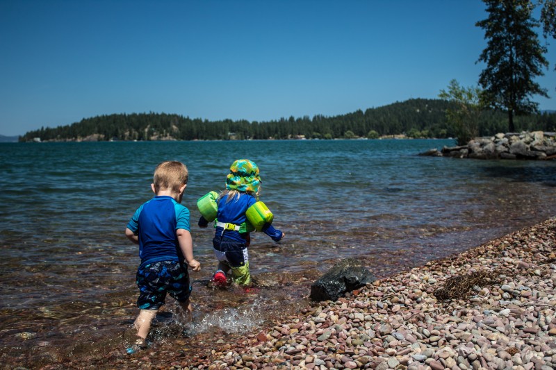 Finley Point State Park Campground Polson, Montana Crown of the