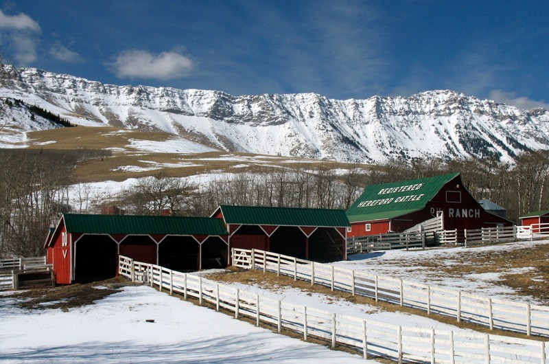 North Burmis Road Alberta, Canada Crown of the Continent Geotourism