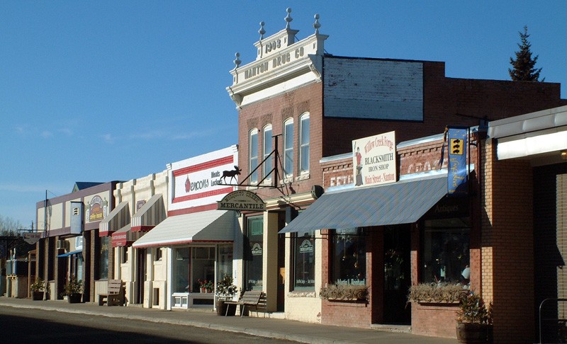 Town of Nanton, Alberta Crown of the Continent Geotourism Travel