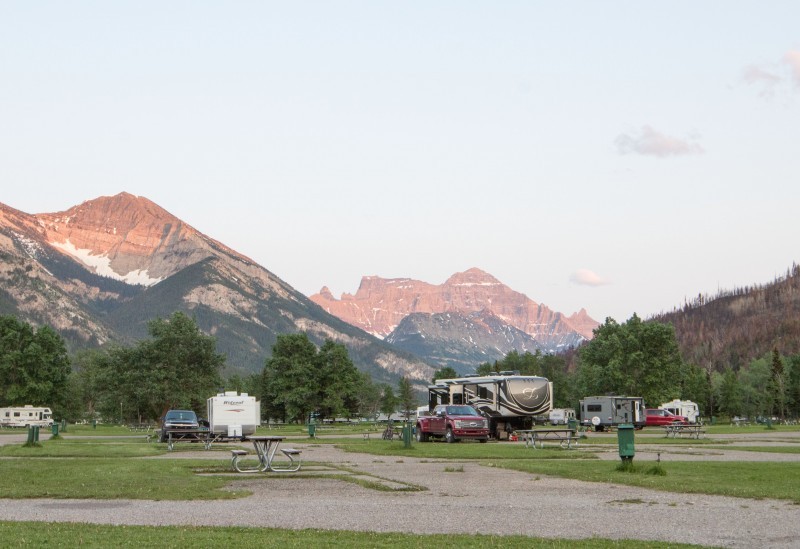 Waterton Townsite Campground | Waterton Lakes National ...