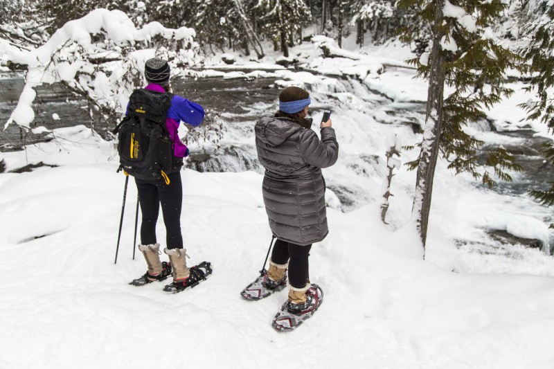 Explore Glacier National Park on Snowshoes & Nordic Skis Glacier