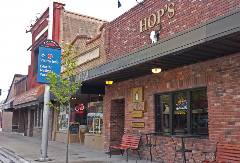 Hops Downtown Grill Kalispell, Montana Crown of the Continent