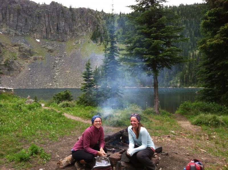 Wolverine Lake Ten Lakes Scenic Area Eureka, Montana Crown of the