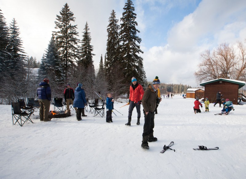 Dog Creek Lodge & Nordic Center Olney, Montana Crown of the