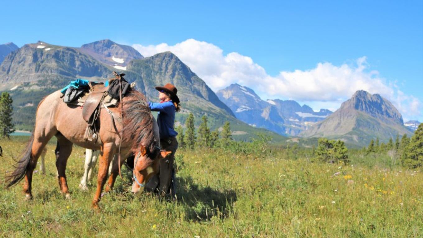 horse tours glacier national park