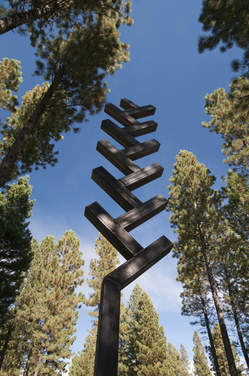 Blackfoot Pathways Sculpture in the Wild Lincoln, Montana Crown of