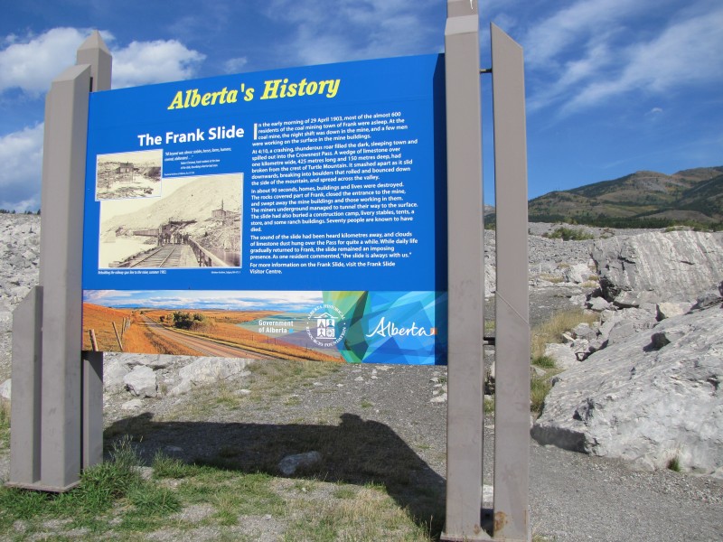 Frank Slide Interpretive Centre | Crowsnest Pass, Alberta | Crown Of ...