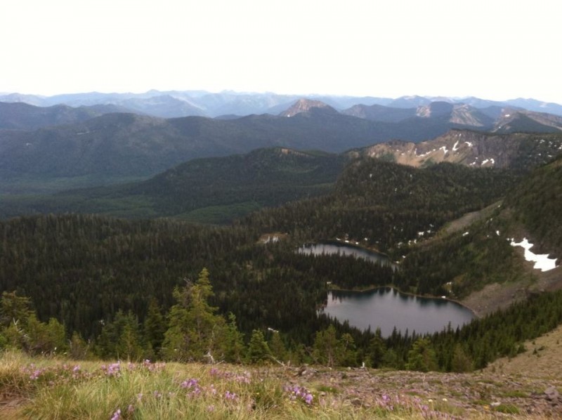 Wolverine Lake Ten Lakes Scenic Area Eureka, Montana Crown of the
