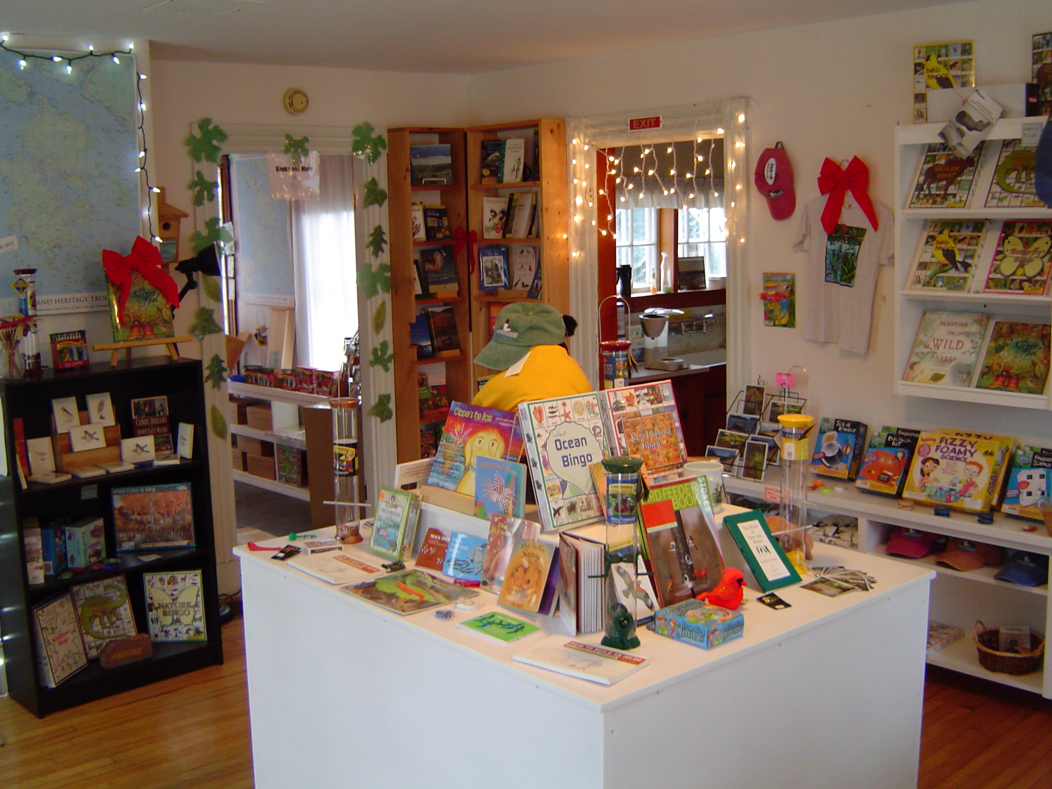 Island Heritage Trust's Nature Shop, full of great things for all ages. Maps, games, guides, toys, cards, books.