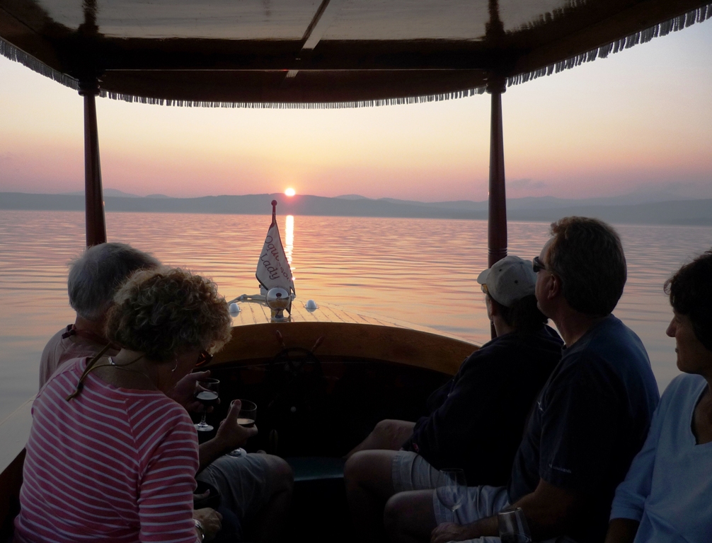 Sunset on Rangeley Lake