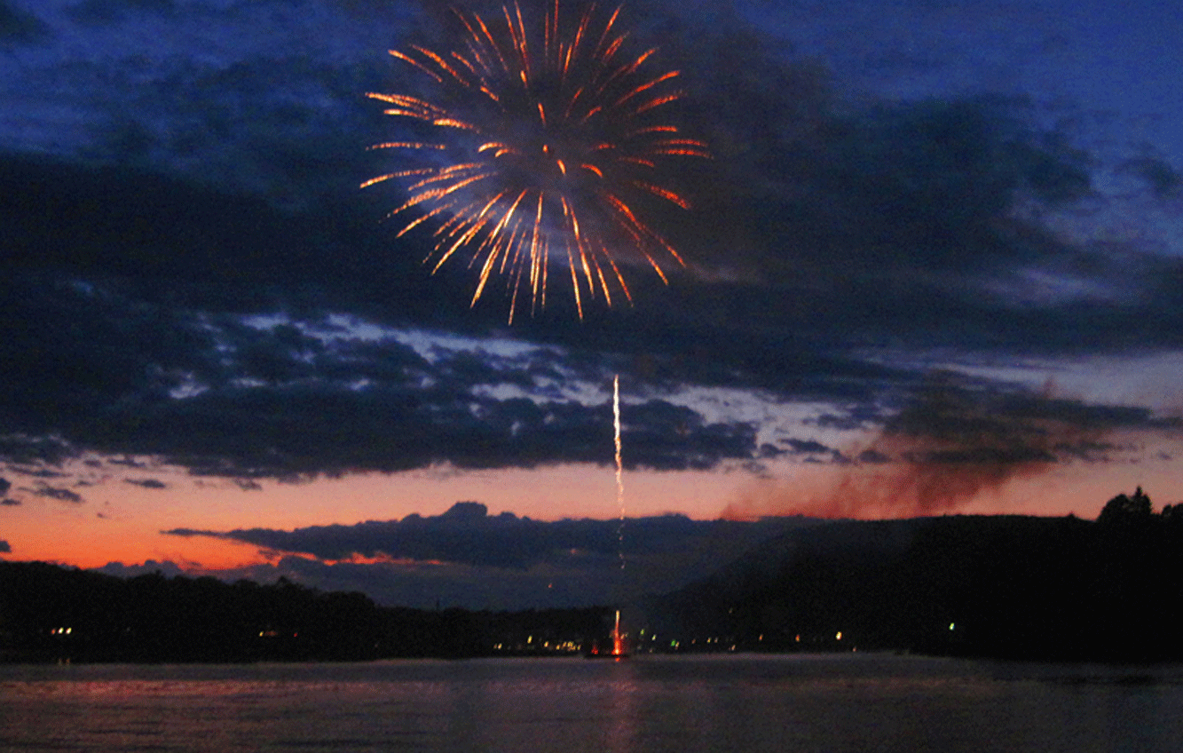 Camden Windjammer Festival Friday, Sept 4, 2020 Sunset & Fireworks