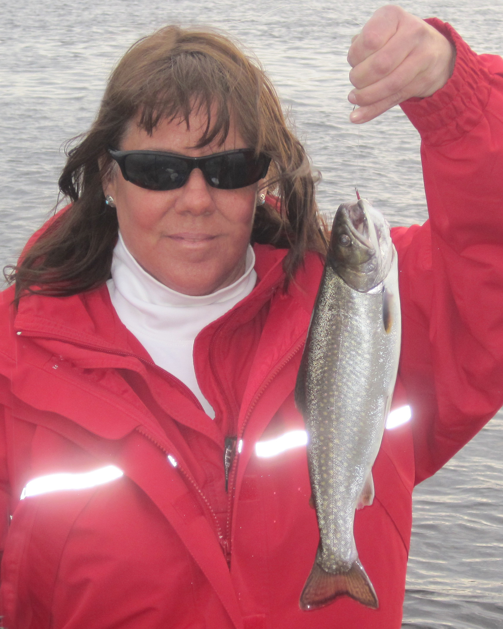 Breakfast? Landlocked salmon!