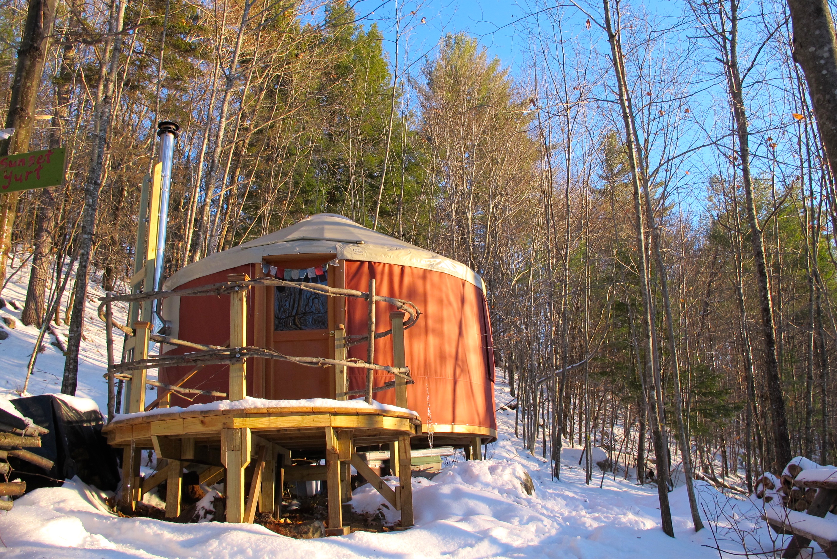 Sunset Yurt