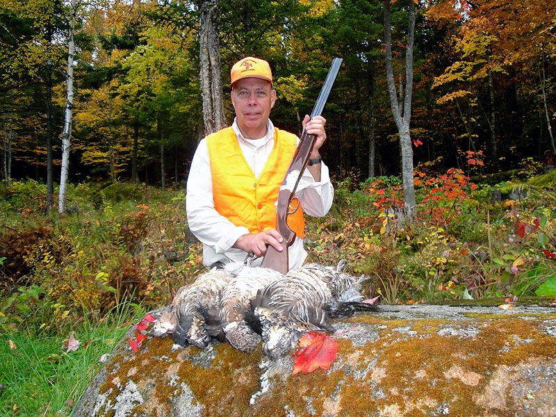 Grant’s Camps lie in the center of the most productive High Country Grouse Hunting in the State of Maine.