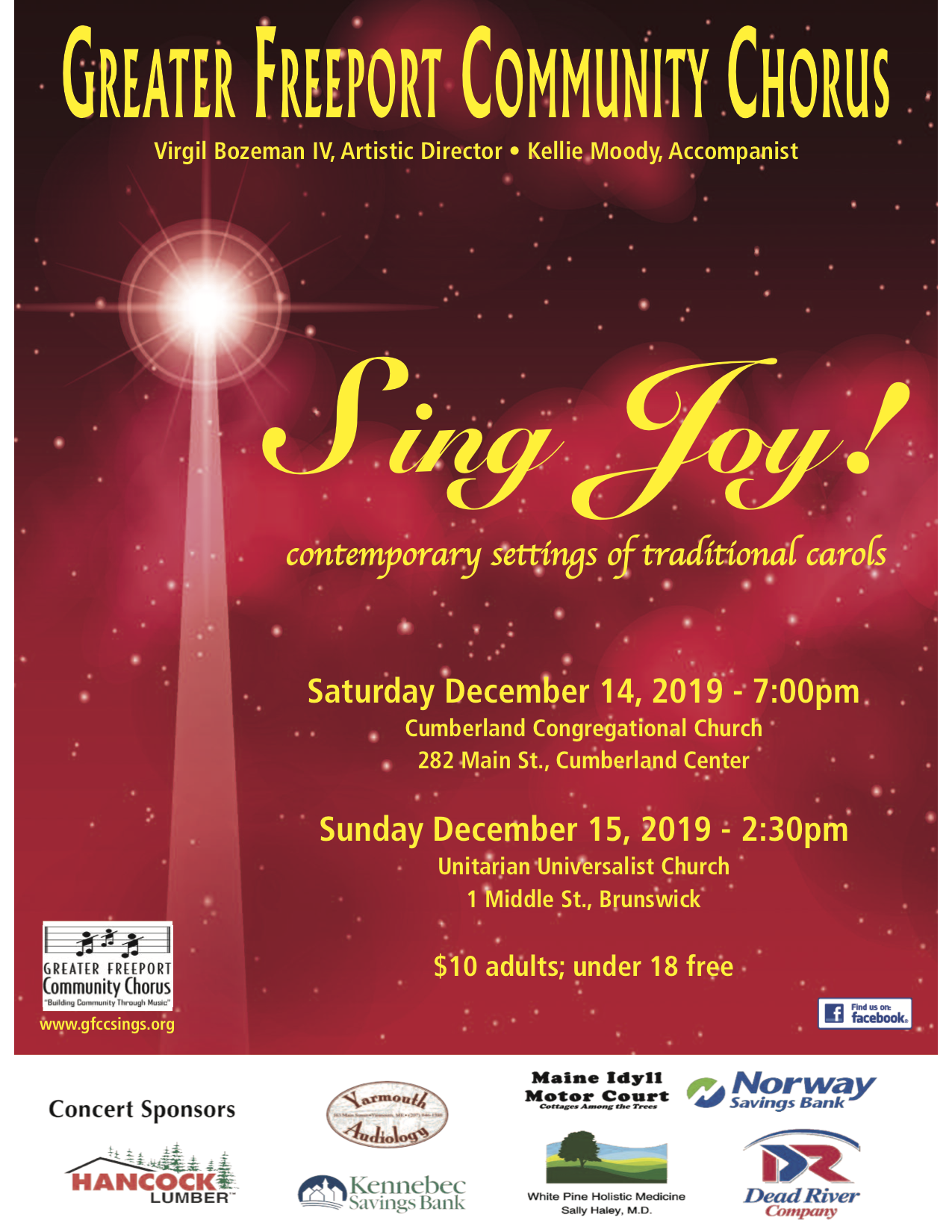 Greater Freeport Community Chorus "Sing Joy!"