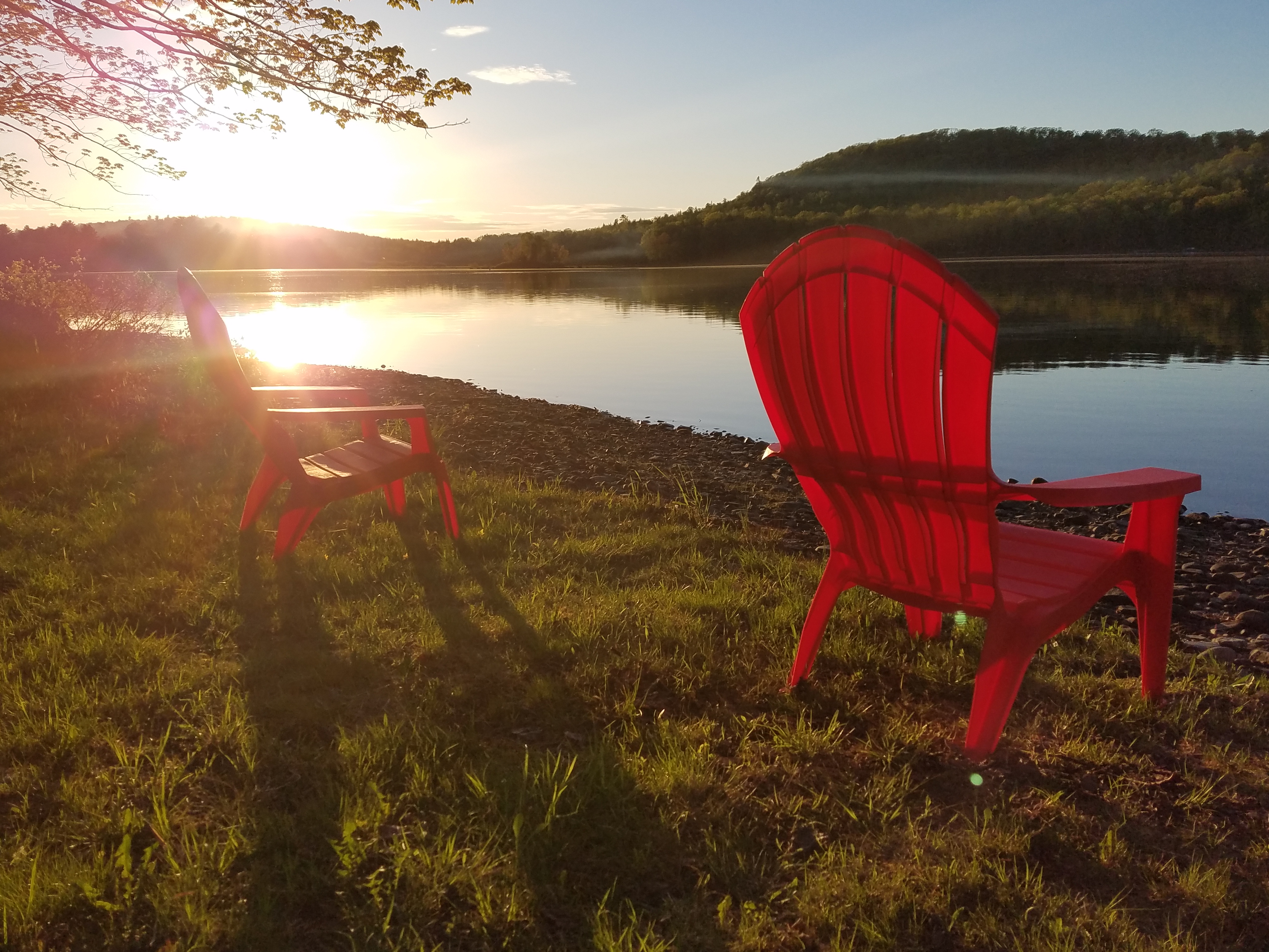 Relaxing on the Lake