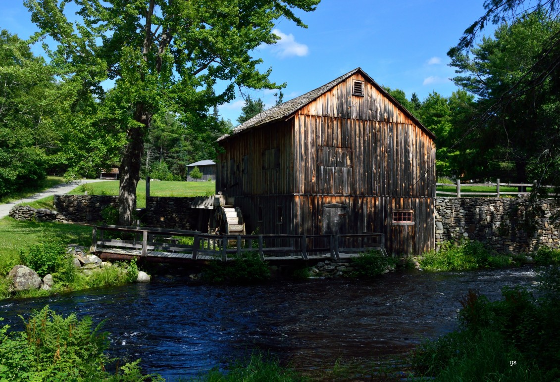 Water-powered Sawmill