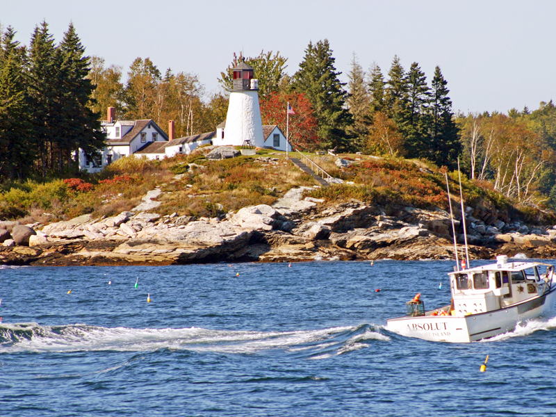 Burnt Island Light Station Visit Maine