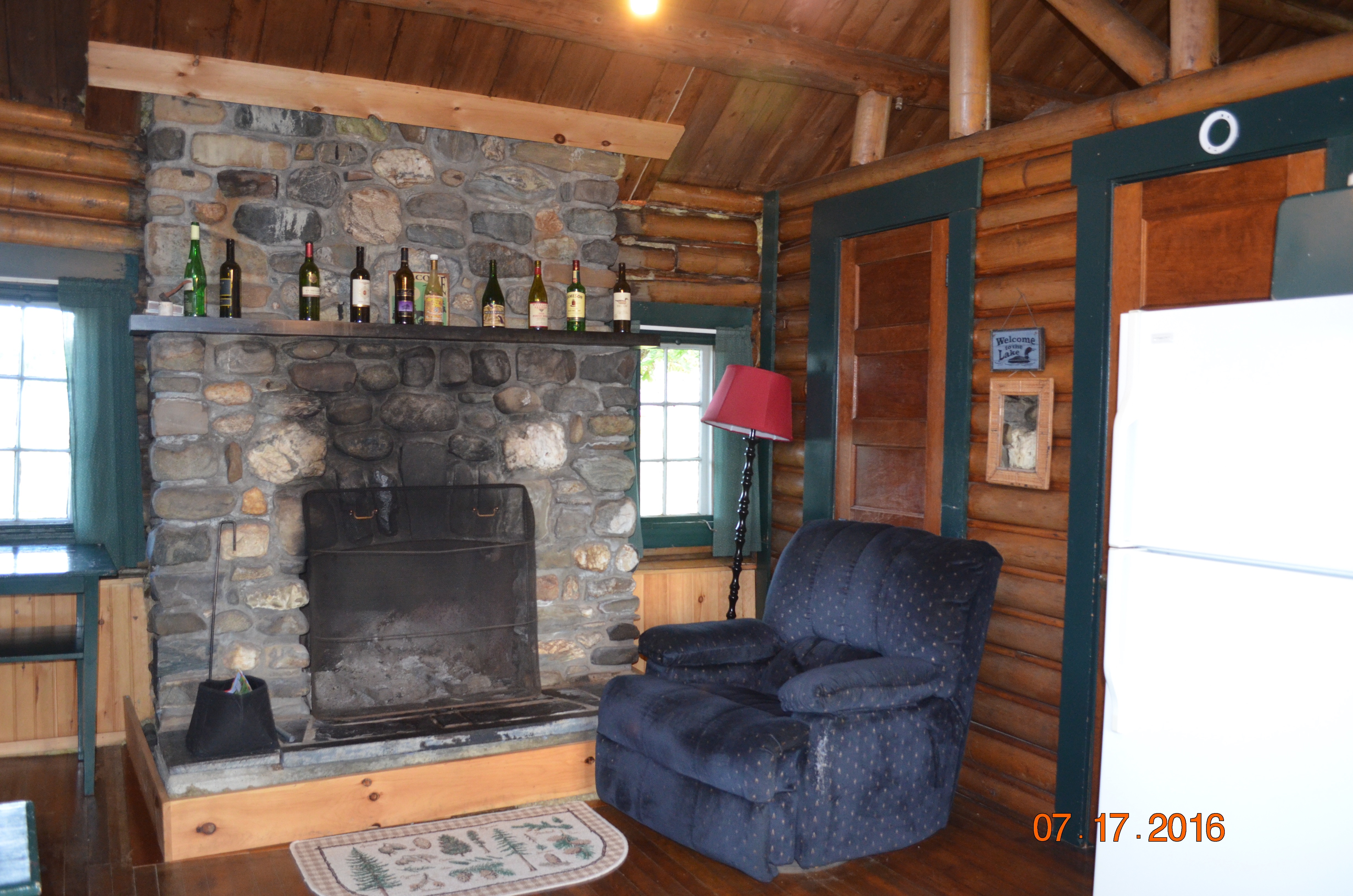 Canabas living room.