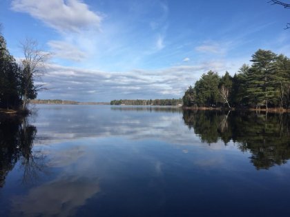 Loon Lodge Loon Loft At Pattee S Pond Maine S Kennebec Valley