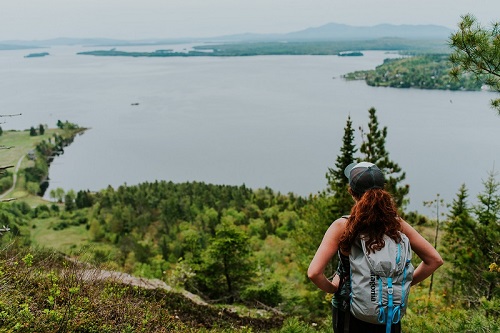 View from the top of Mount Kineo