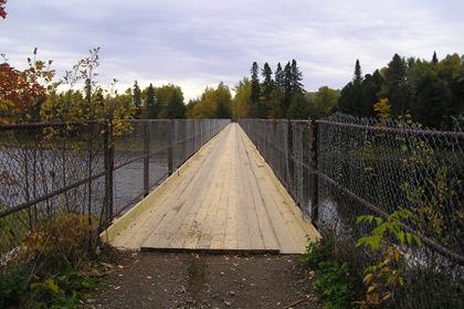 bridge on the Aroostook Trail