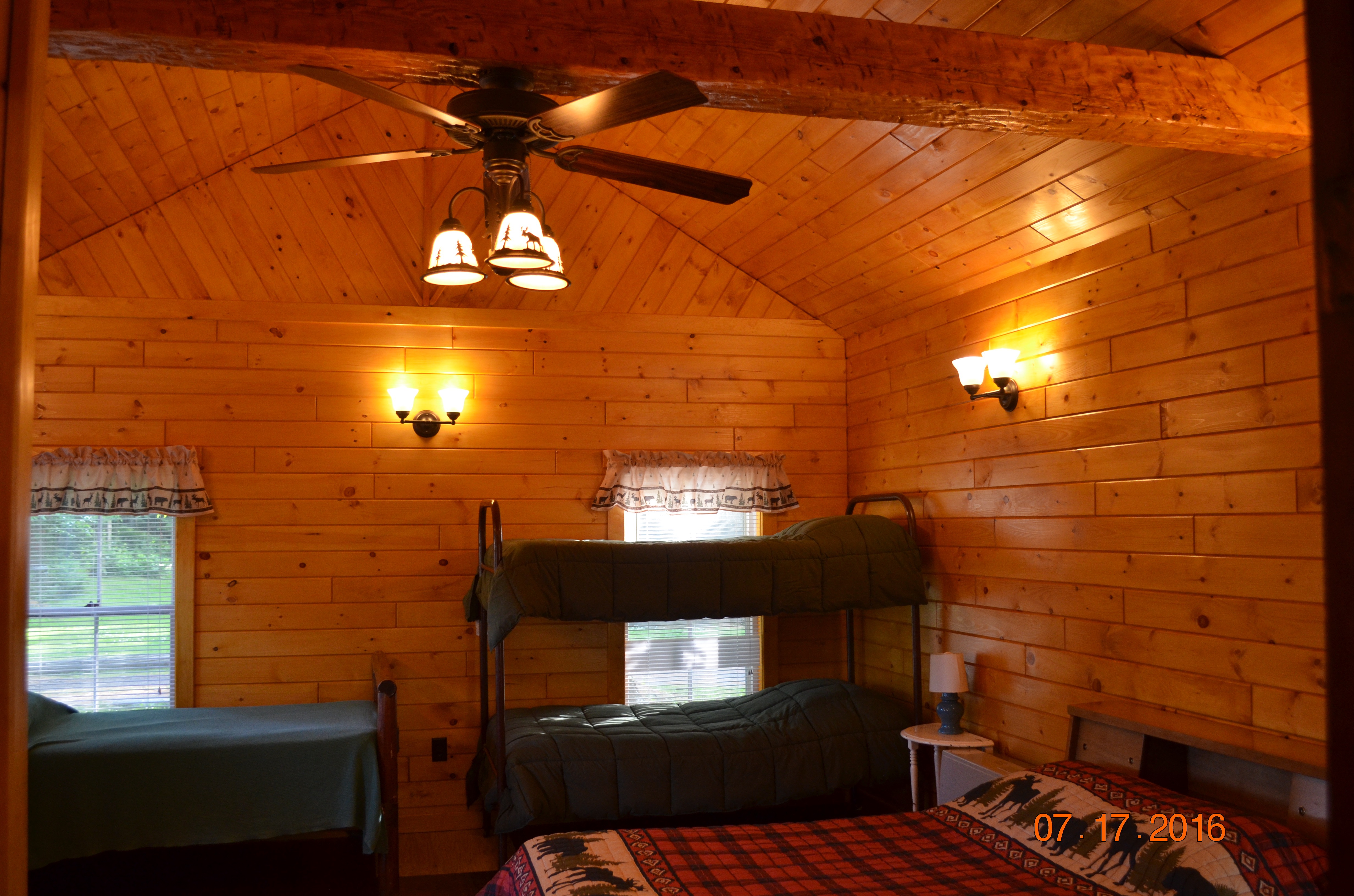 Newly remodeled back room in Ski Lodge!
