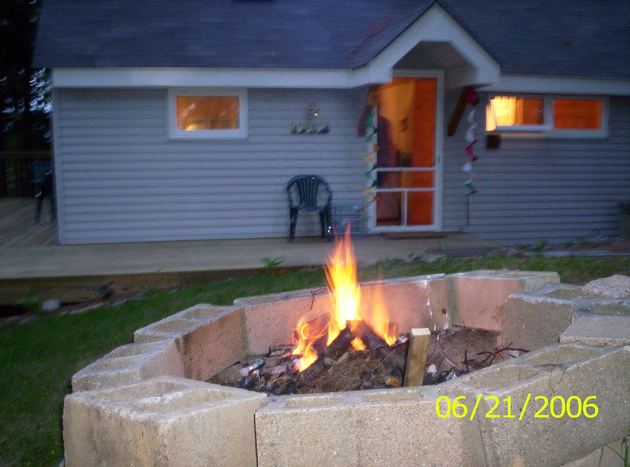 Enjoy the camp fire