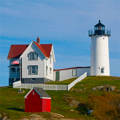 Cape Neddick Lighthouse is a sight to see.