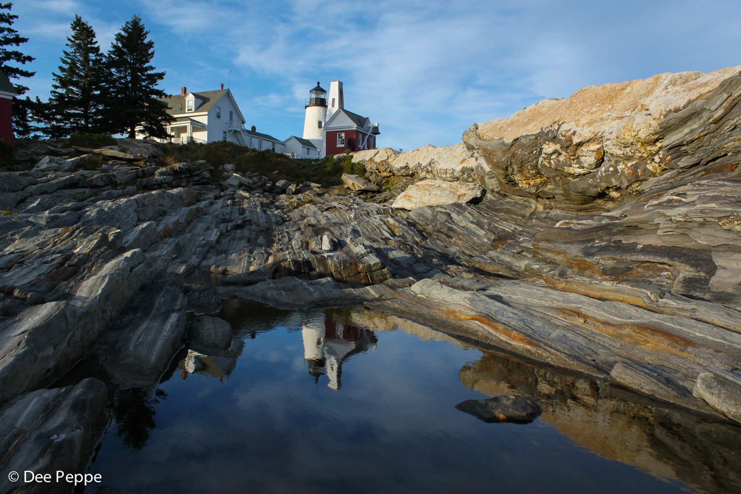 Reflection of Lighthouse