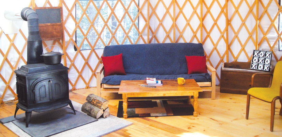 Maine Forest Yurts